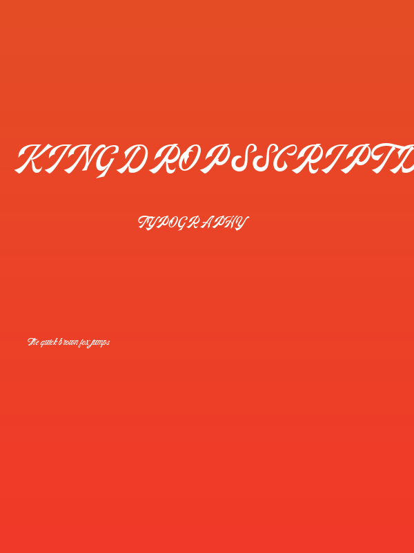 KingdropsScriptDEMO Poster