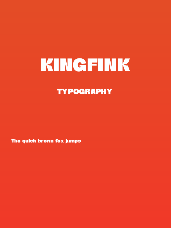Kingfink Poster