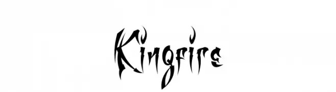Kingfire  नि: शुल्क फ़ॉन्ट्स डाउनलोड