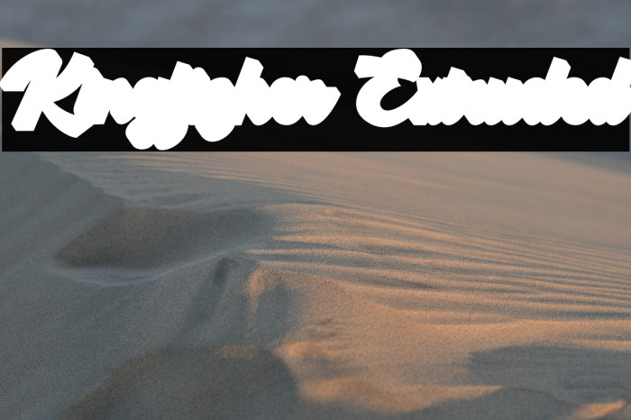 Kingfisher Extruded Example 2