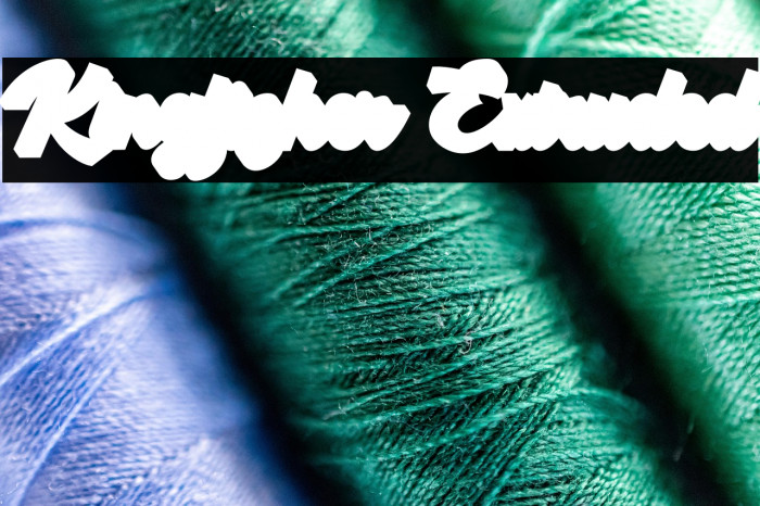 Kingfisher Extruded Example 3