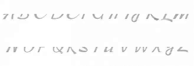Kingfisher Half Engraved Schriftart Groß