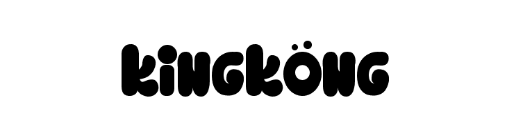Kingköng  Descarca Fonturi Gratis