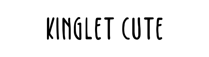 Kinglet Cute  Free Fonts Download