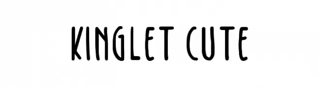 Kinglet Cute  Скачать бесплатные шрифты