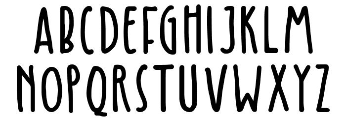 Kinglet Cute Font LOWERCASE