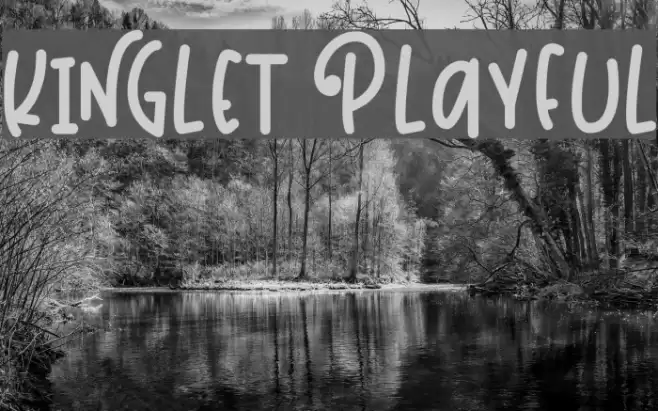 Kinglet Playful Font examples