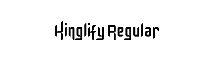 Kinglify Regular Font