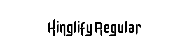 Kinglify Regular  Descarca Fonturi Gratis