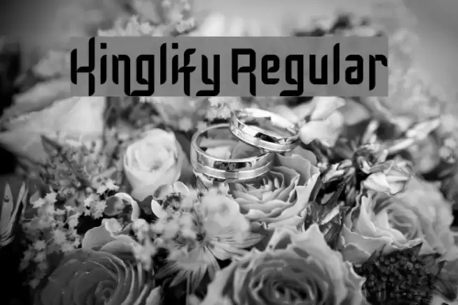 Kinglify Regular Font examples