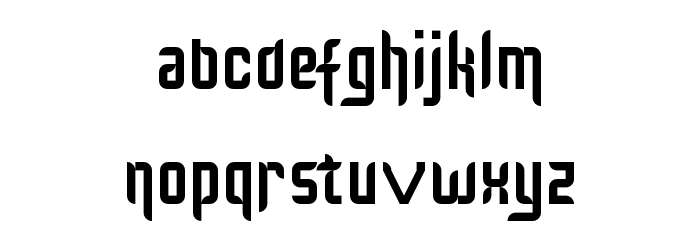 Kinglify Regular Font LOWERCASE