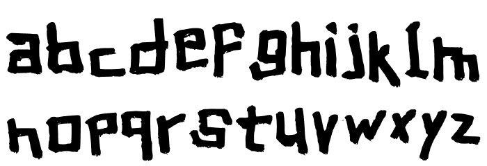 Kingoff Regular Font LOWERCASE