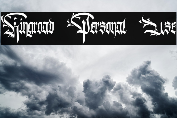 Kingroad Personal Use Example 1