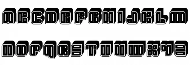 Kings Abstract Regular Шрифта ВЕРХНИЙ