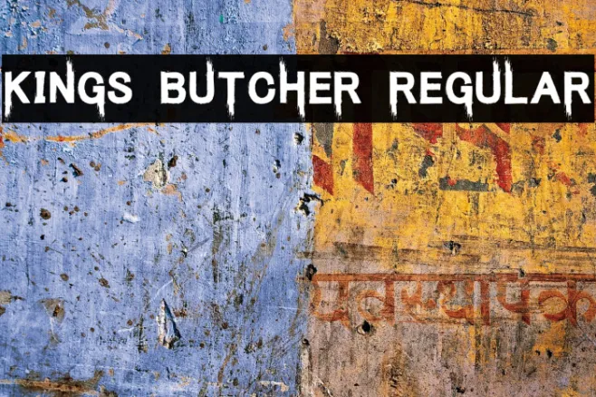 Kings Butcher Regular Example 3
