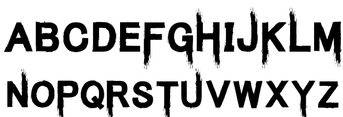 Kings Butcher Regular Font LOWERCASE