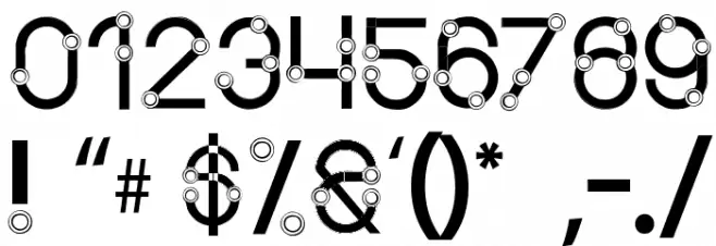 Kings Cross Шрифта ДРУГИЕ символов