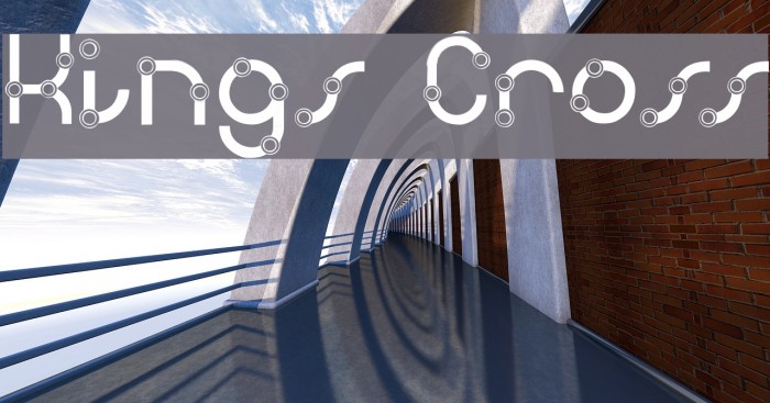 Kings Cross Шрифта examples