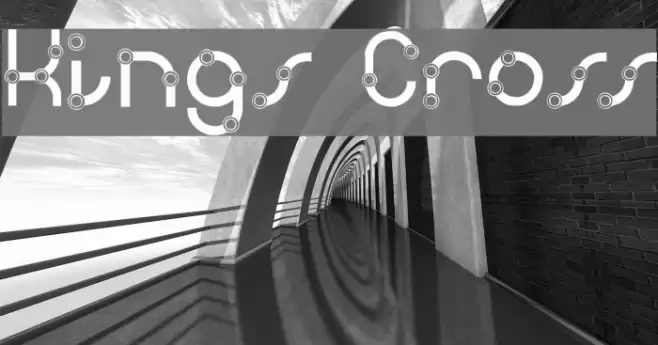 Kings Cross Шрифта examples