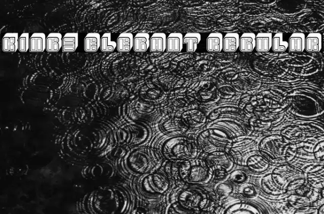 Kings Elegant Regular Font examples