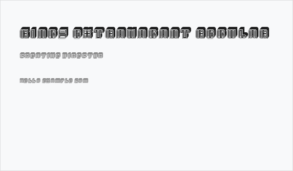 Kings Extravagant Regular Business Card