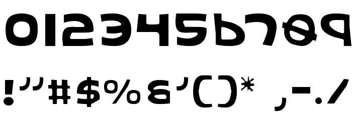 King's Ransom Light Font OTHER CHARS