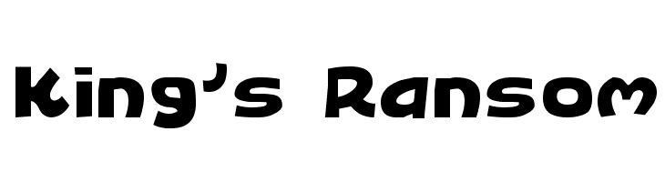 King's Ransom  Free Fonts Download