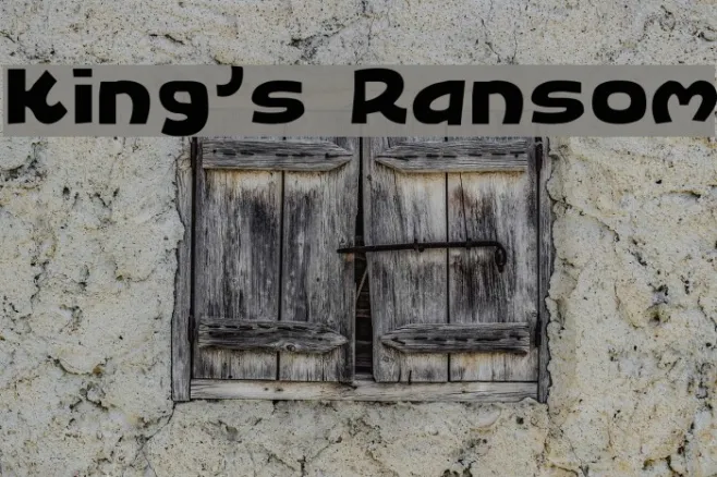 King's Ransom Example 3