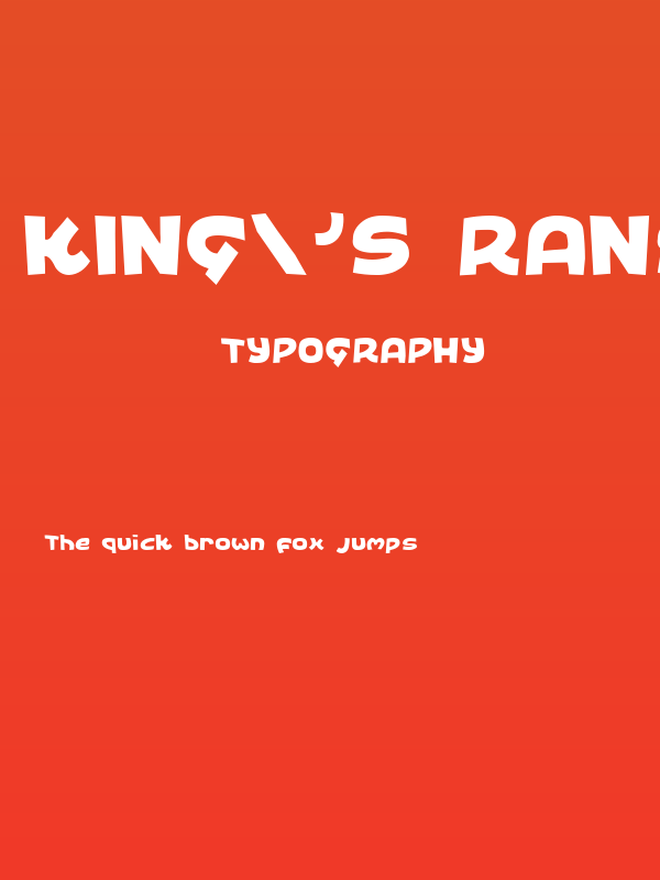 King's Ransom Poster