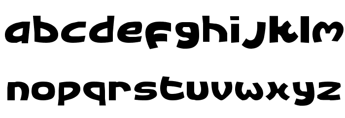 King's Ransom Font LOWERCASE