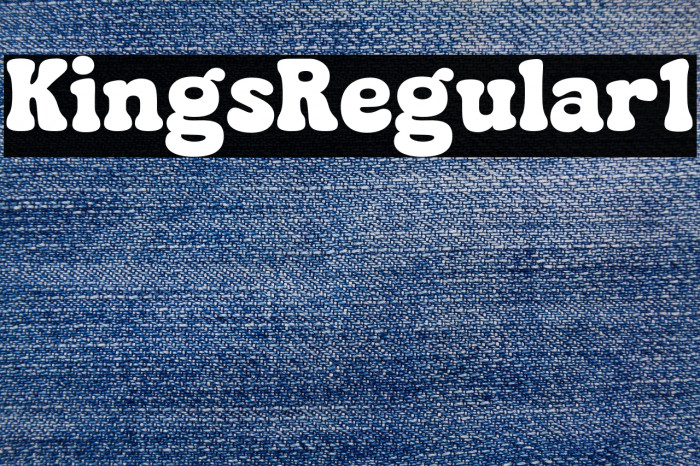 Kings Regular1 Example 1