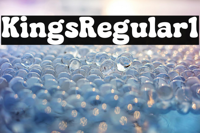 Kings Regular1 Example 2