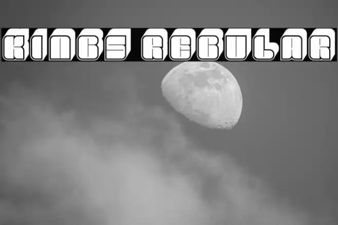 Kings Regular Font examples