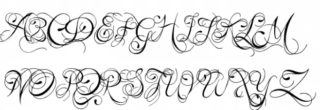 Kings and Queens Font Litere mari