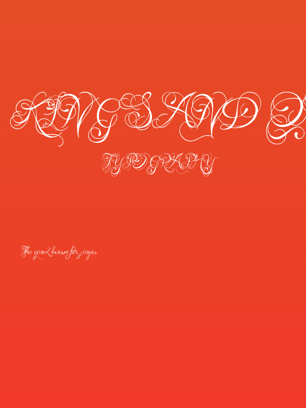 Kings and Queens Poster