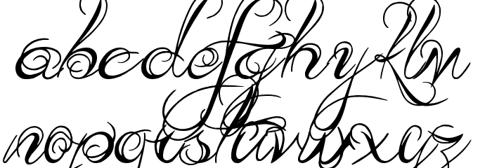Kings and Queens Font LOWERCASE