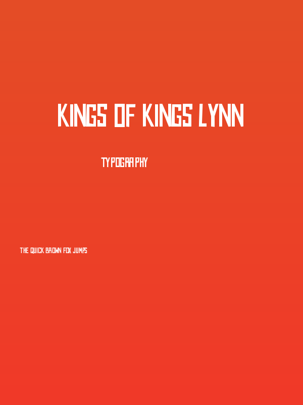 Kings of Kings Lynn Poster