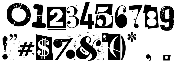Kings of Pacifica Font OTHER CHARS
