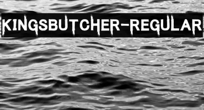 KingsButcher-Regular Font examples