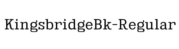 KingsbridgeBk-Regular  नि: शुल्क फ़ॉन्ट्स डाउनलोड