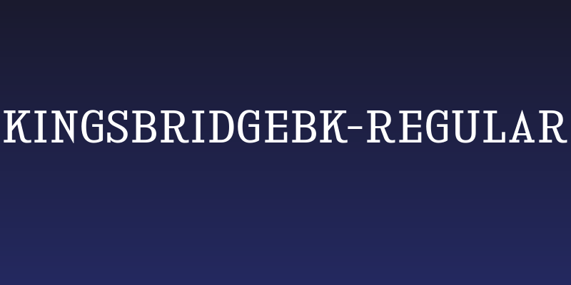 KingsbridgeBk-Regular Social Header