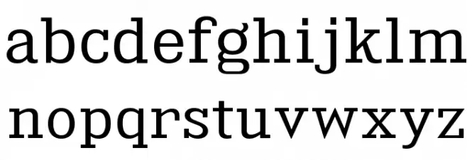 KingsbridgeBk-Regular Font LOWERCASE
