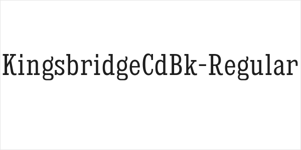 KingsbridgeCdBk-Regular Logo