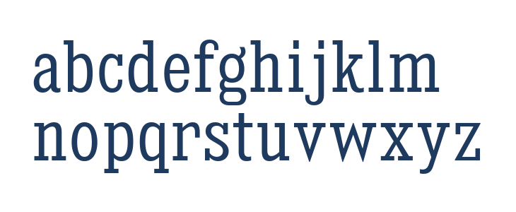 KingsbridgeCdBk-Regular Lowercase