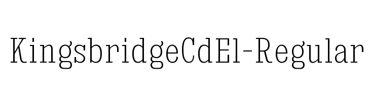 KingsbridgeCdEl-Regular  les polices de caractères gratuit tlcharger