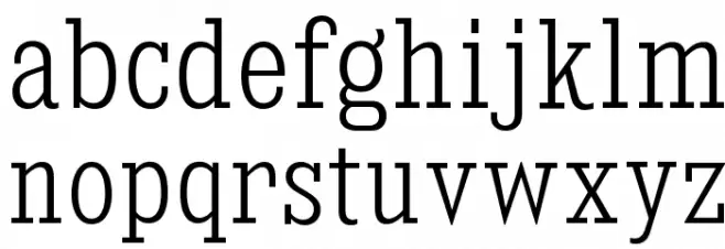 KingsbridgeCdLt-Regular Font LOWERCASE