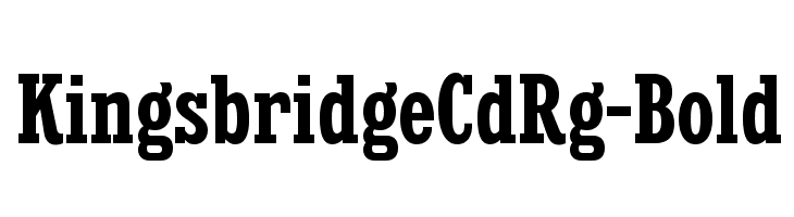 KingsbridgeCdRg-Bold  免费字体下载