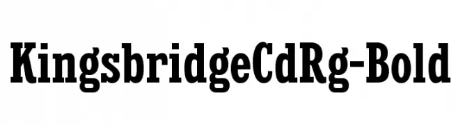 KingsbridgeCdRg-Bold 