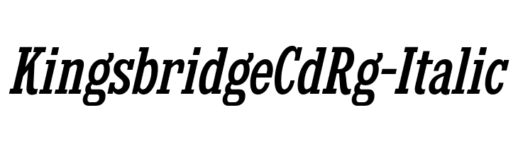 KingsbridgeCdRg-Italic  नि: शुल्क फ़ॉन्ट्स डाउनलोड