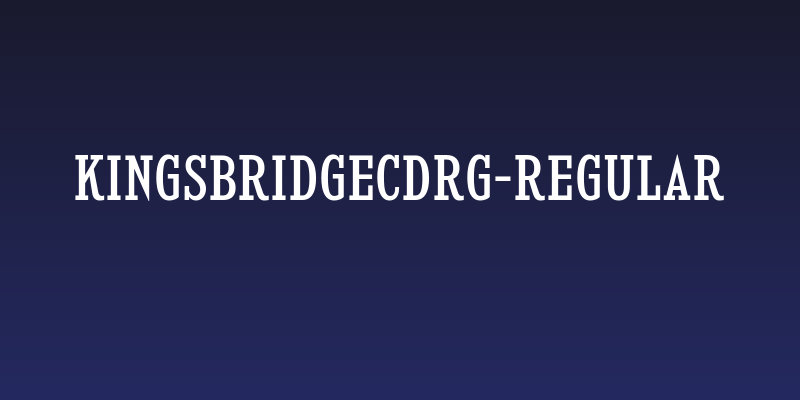 KingsbridgeCdRg-Regular Social Header